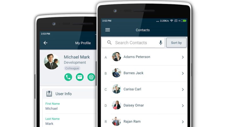 Kontakte schnell teilen mit 42Gears AstroContacts