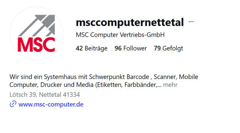 Barcodescanner aus dem Kreis Viersen